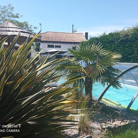 Le Champ-Saint-Pere Mas Des Vignes Piscine Chauffee Bed & Breakfast エクステリア 写真