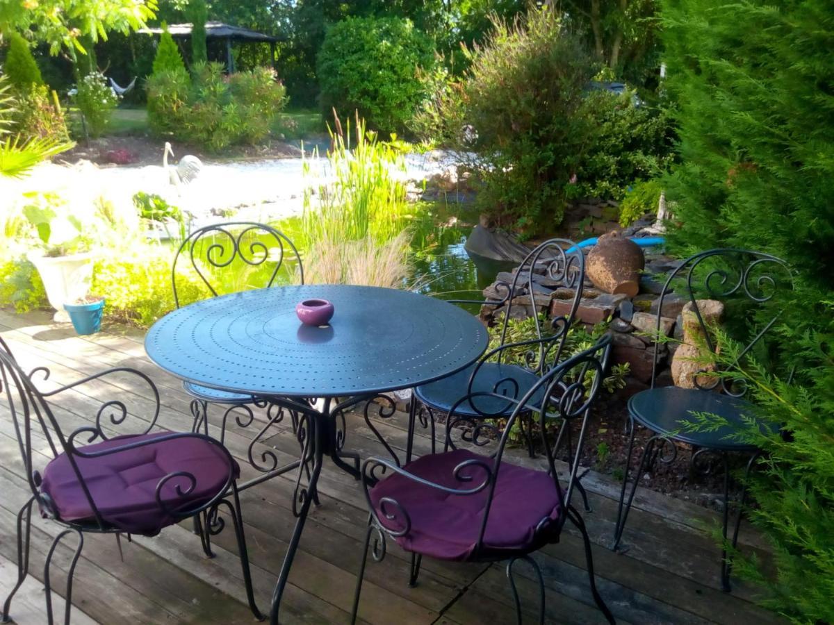 Le Champ-Saint-Pere Mas Des Vignes Piscine Chauffee Bed & Breakfast エクステリア 写真