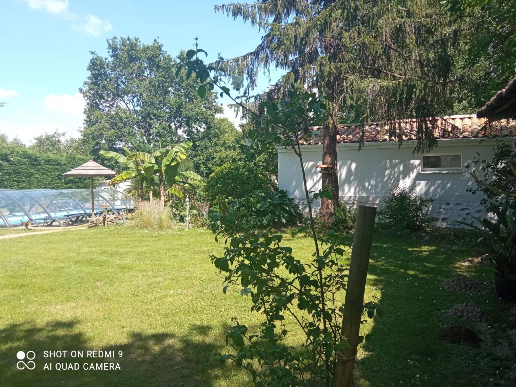 Le Champ-Saint-Pere Mas Des Vignes Piscine Chauffee Bed & Breakfast エクステリア 写真