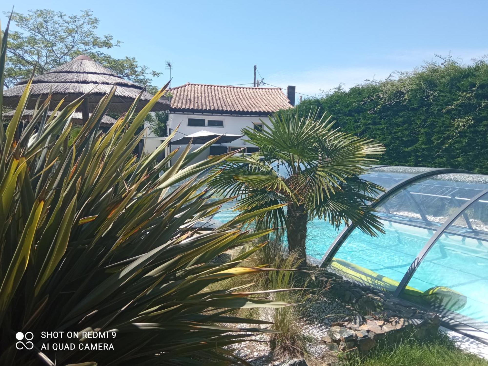 Le Champ-Saint-Pere Mas Des Vignes Piscine Chauffee Bed & Breakfast エクステリア 写真